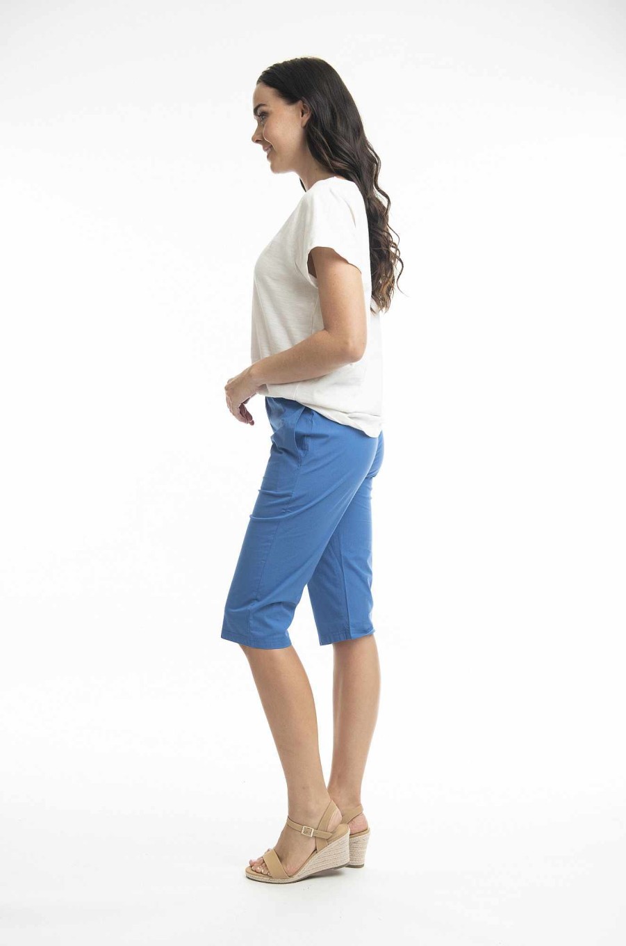 Women Orientique Bottoms | Bangalene Short Nautical Blue