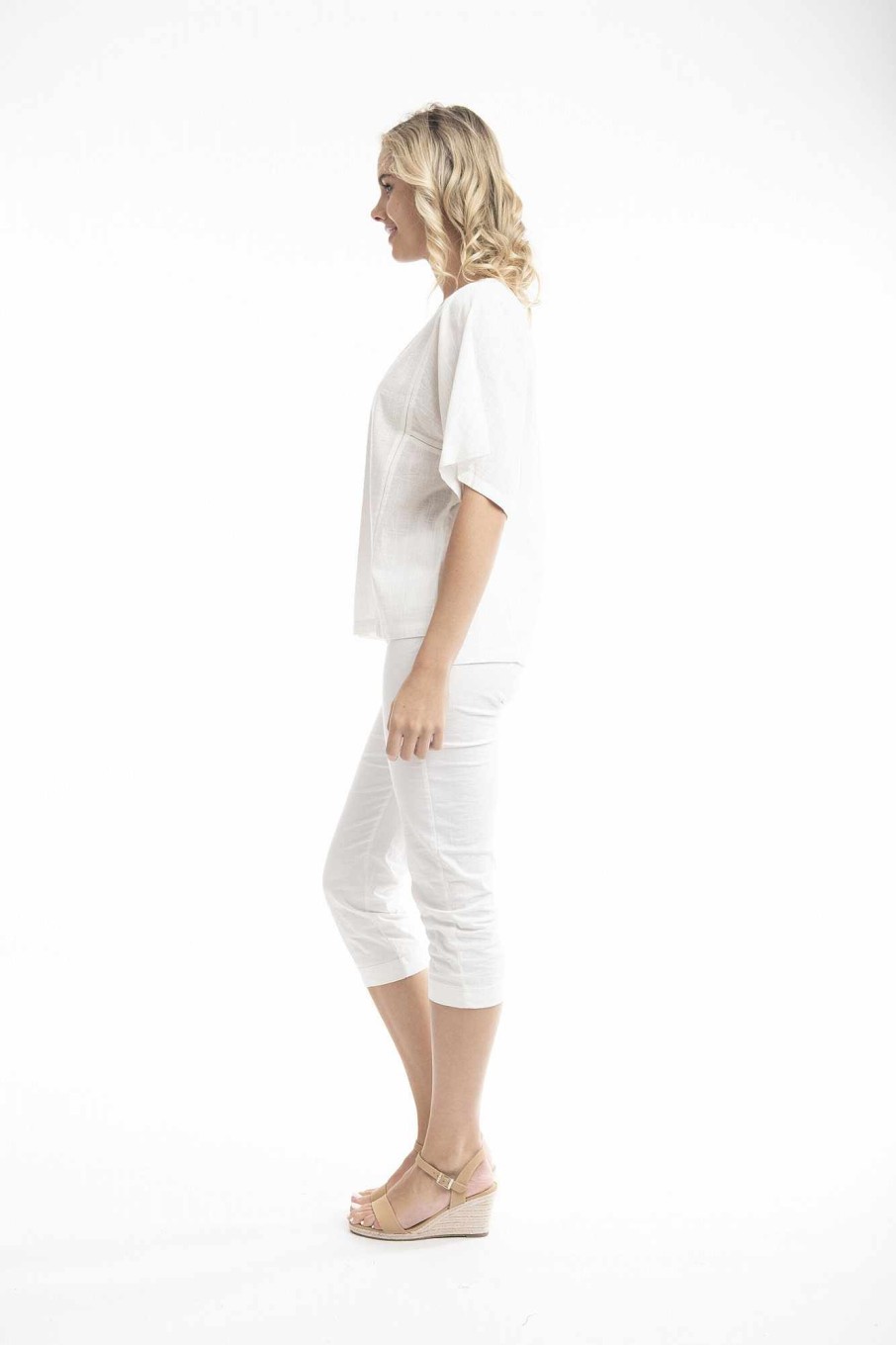 Women Orientique Essentials | Essentials Top Boxy White