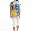 Women Orientique Tops | T-Shirts Contemporary Boats