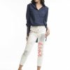 Women Orientique Bottoms | Pant Fashion Travel White