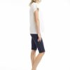 Women Orientique Bottoms | Short Fashion Side Tape Navy