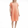 Women Orientique Essentials | Essentials Bubble Dress Coral