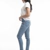 Women Orientique Bottoms | Denim Pant Pull On Light