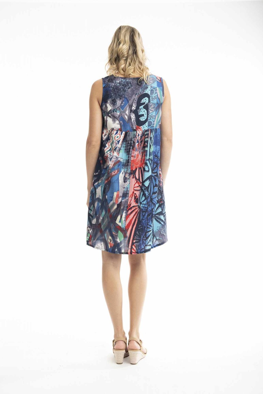 Women Orientique Dresses | Printed Dress Shift Flaired Tribal