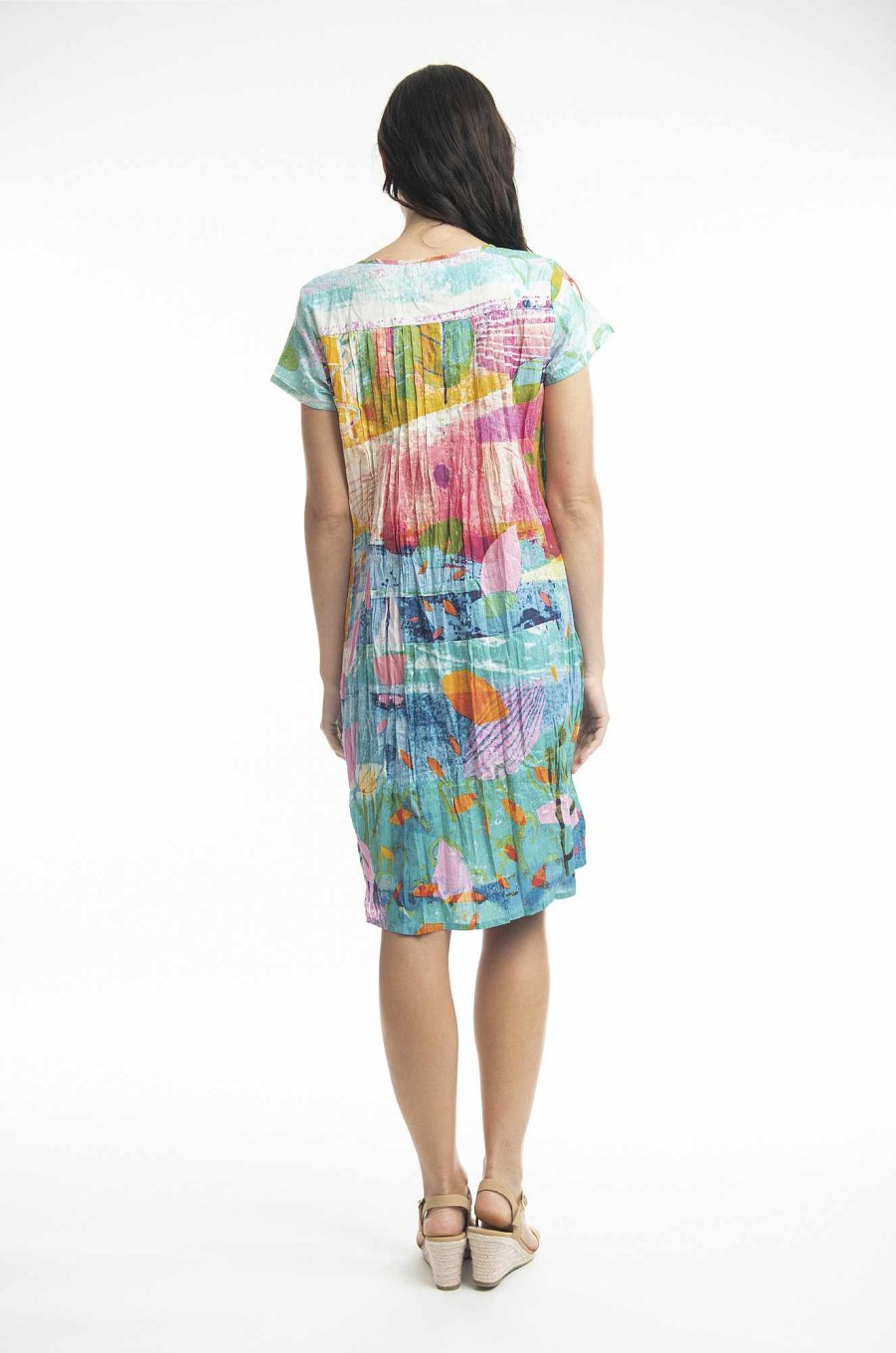 Women Orientique Dresses | Printed Cotton Dress Ezy Fit Dreamland