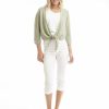 Women Orientique Essentials | Essentials Flat Knit Wrap Alfalfa