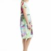 Women Orientique Dresses | Printed Cotton Dress Bubble Knit Candy Floral