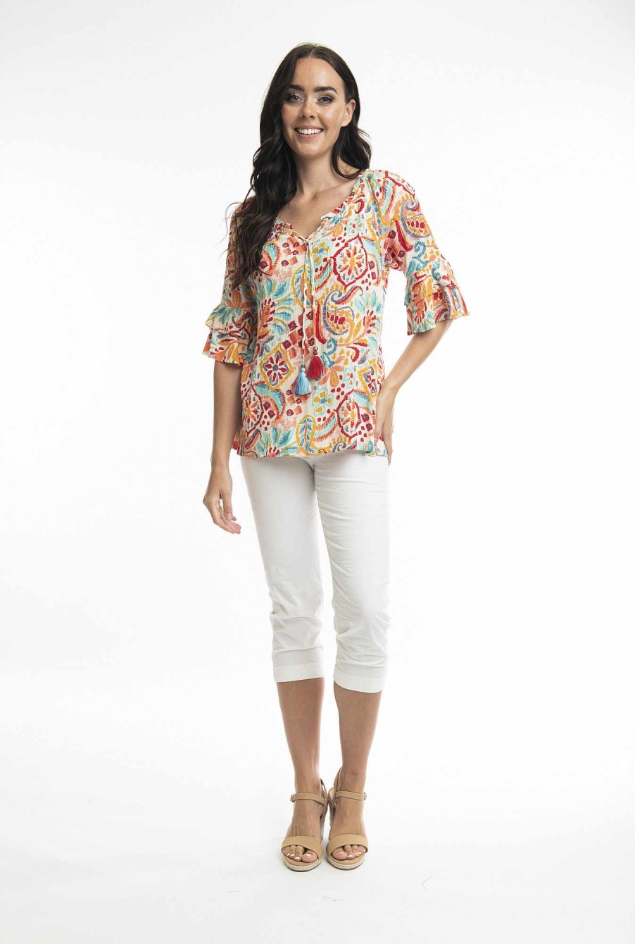 Women Orientique Tops | Giza Top Boho