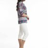 Women Orientique Tops | Varosha Grey Top Shirred