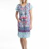 Women Orientique Dresses | Izmir Turq Dress Easy Fit