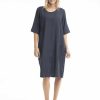 Women Orientique Essentials | Essentials Dress Pockets Black