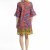 Women Orientique Dresses | Salamis Dress Contemporary Frill Sleeve