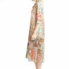 Women Orientique Dresses | Chania Dress Collar Layered