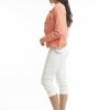 Women Orientique Essentials | Essentials Jacket Linen Coral