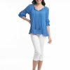 Women Orientique Essentials | Essentials Top Nautical Blue