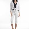 Women Orientique Essentials | Essentials Flat Knit Wrap White