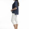 Women Orientique Essentials | Essentials Top Boxy Navy