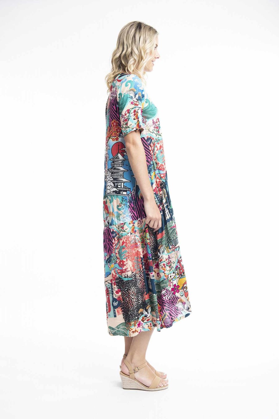 Women Orientique Dresses | Onikawa Dress Peak Maxi