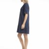 Women Orientique Essentials | Essentials Dress Broderie Navy