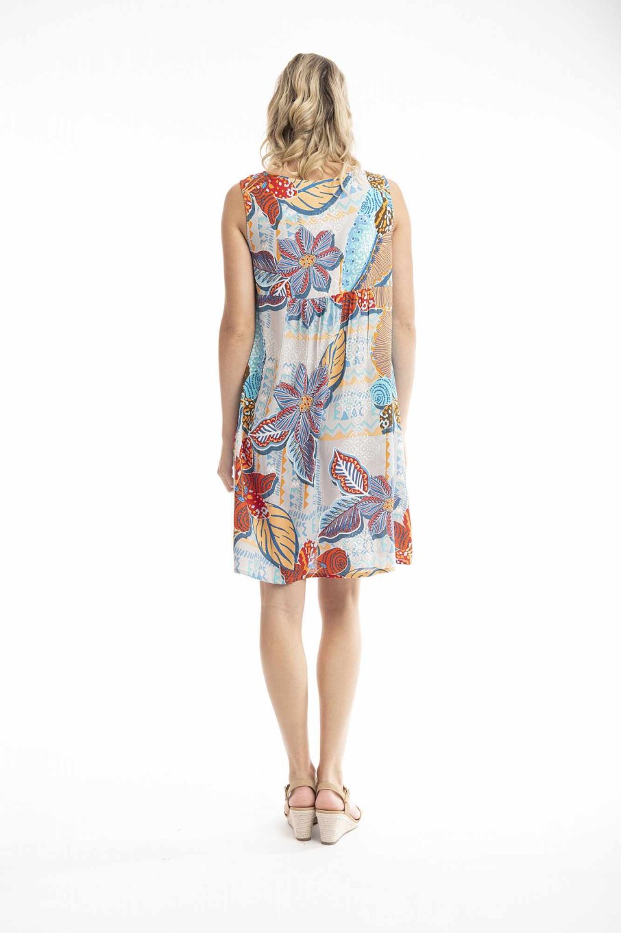 Women Orientique Dresses | Printed Dress Shift Flaired Jungle