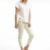 Women Orientique Bottoms | Pant Fashion Side Tape Alfalfa