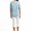 Women Orientique Essentials | Essentials Top Broderie Chambray