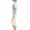 Women Orientique Essentials | Essentials Top Boxy Chambray