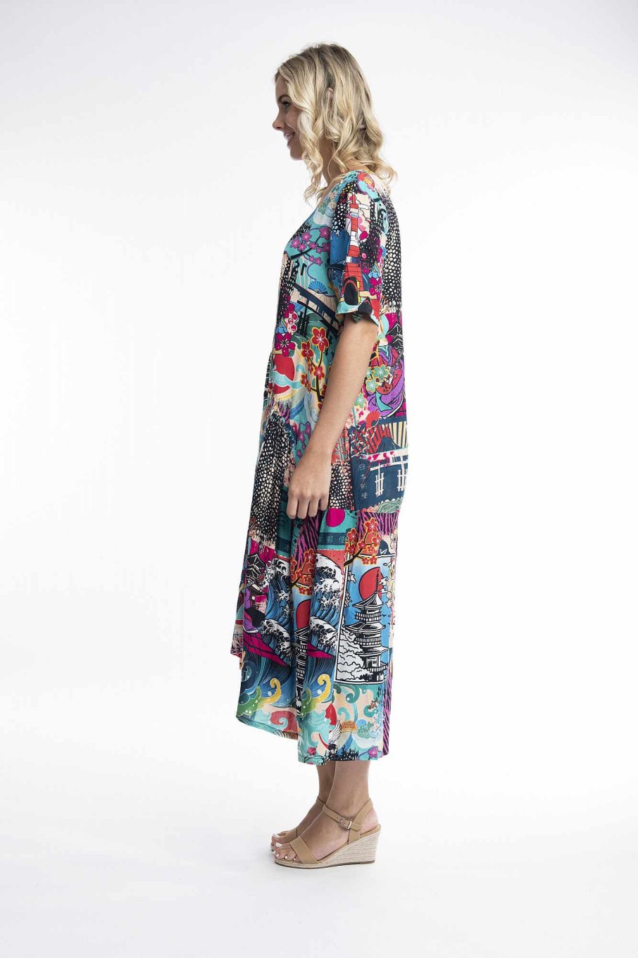 Women Orientique Dresses | Onikawa Dress Peak Maxi