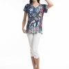 Women Orientique Tops | T-Shirts V Ss Tribal