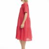 Women Orientique Essentials | Essentials Dress Colla Midi Red